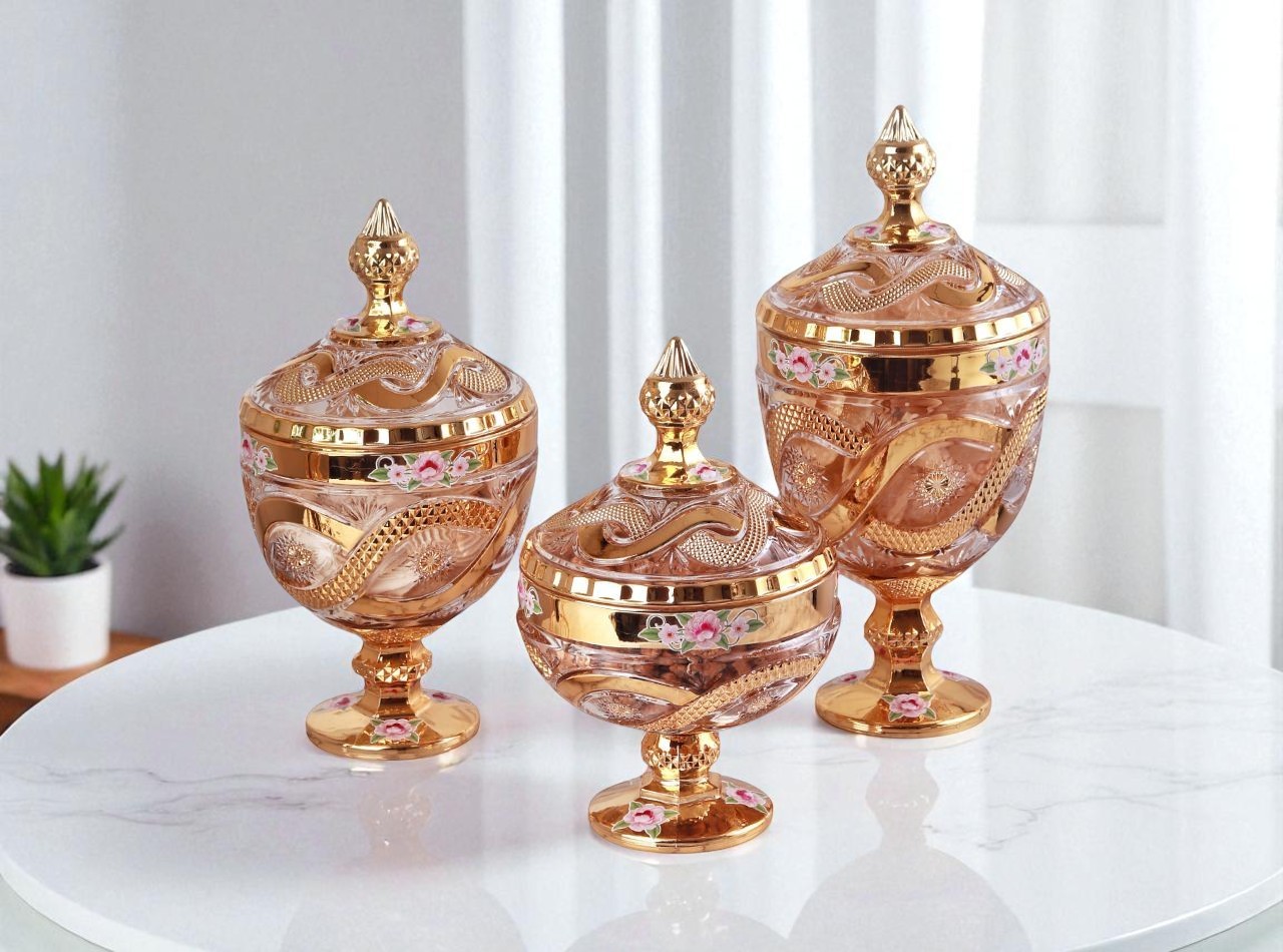 VGC7508 Toples Permen Kaca Oriana